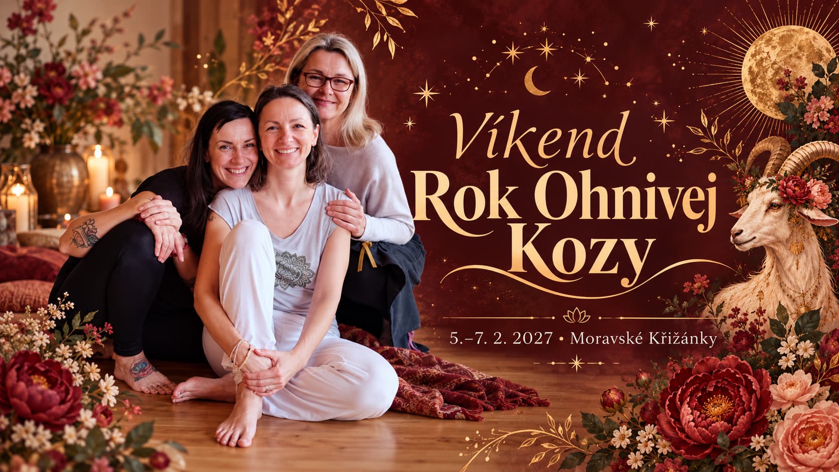 Víkend Rok Ohnivej Kozy