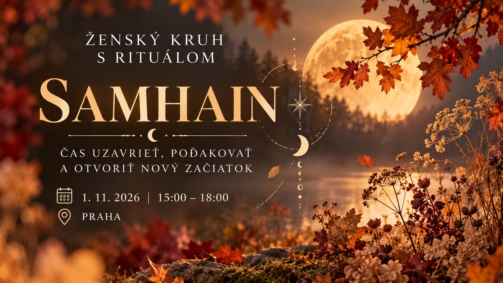 Ženský kruh s rituálom Samhain